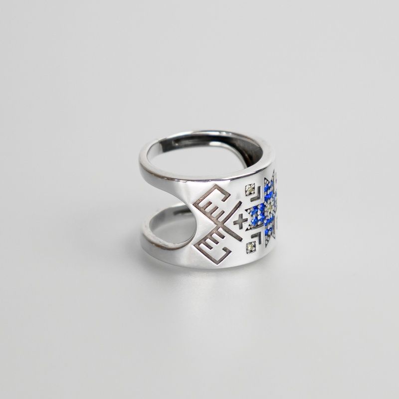 Silver Ring: Embroidery of the Unbreakable