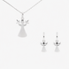 Silver set "Angel Motanka"