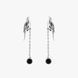 Silver earrings &ldquo;Nightingale&rdquo;