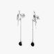 Silver earrings &ldquo;Nightingale&rdquo;