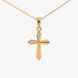 Silver pendant "Cross"