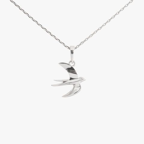 Silver pendant &ldquo;Swallows&rdquo;